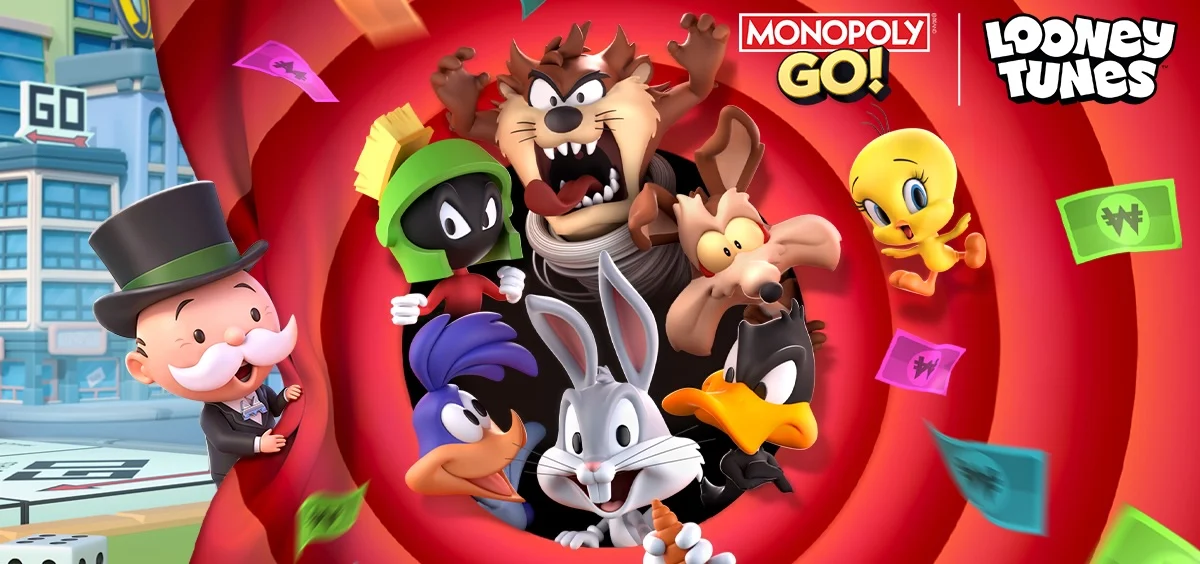 scopely-partners-with-warner-bros-discovery-to-bring-looney-tunes-to-monopoly-go-in-major-content-update