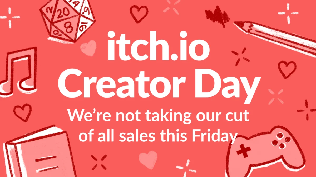 creator-day-and-black-friday-sales-converge-on-itch-io-offering-unprecedented-support-for-independent-developers