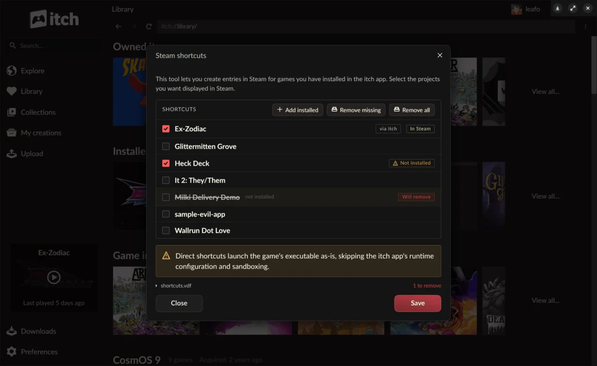 itch-io-unveils-major-app-update-seamless-steam-integration-headless-launching-and-enhanced-library-management